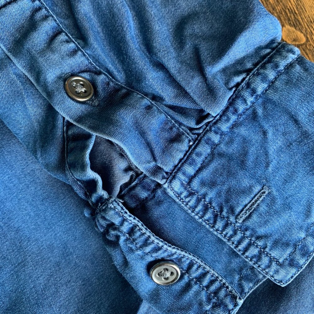 Popover Denim blouse - Picture 5 of 5